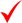 Red Checkmark
