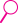 Pink magnifying glass