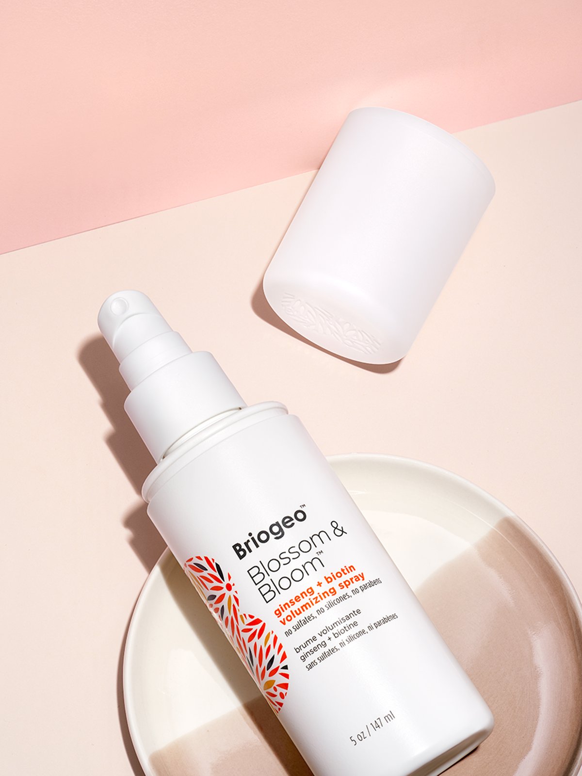 Blossom & Bloom Ginseng + Biotin Volumizing Blow Dry Spray