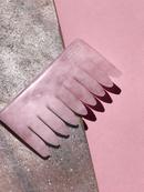 Rose Quartz Crystal Energy Comb