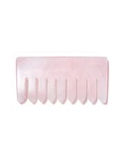 Rose Quartz Crystal Energy Comb